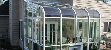 Curved Eave Sunroom Vancouver